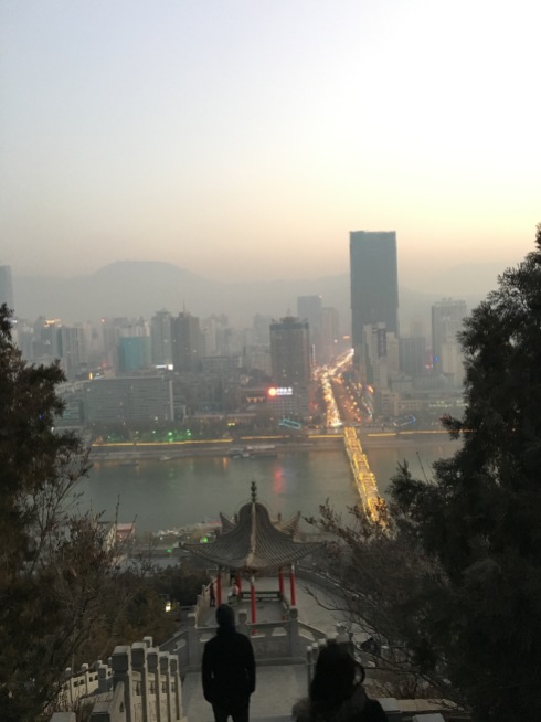 Lanzhou nei giorni non troppo inquinati